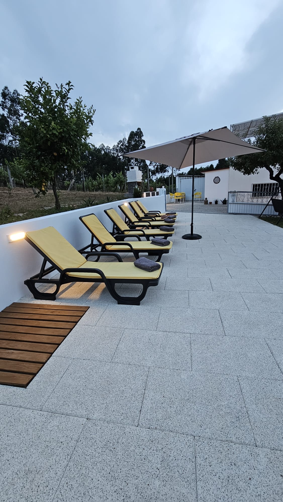 Espaço exterior da Quinta do Valinho