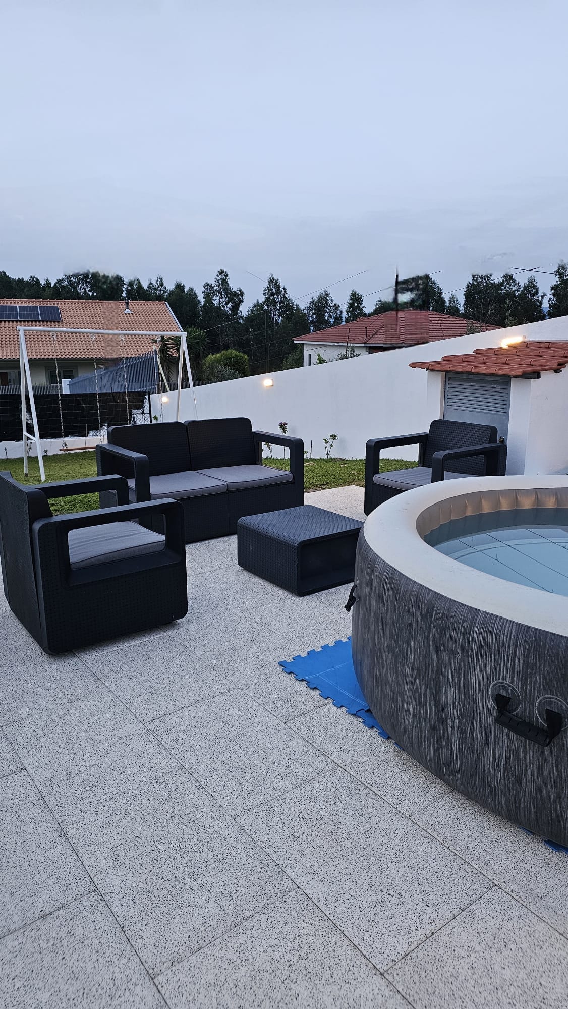 Jacuzzi exterior da Quinta do Valinho